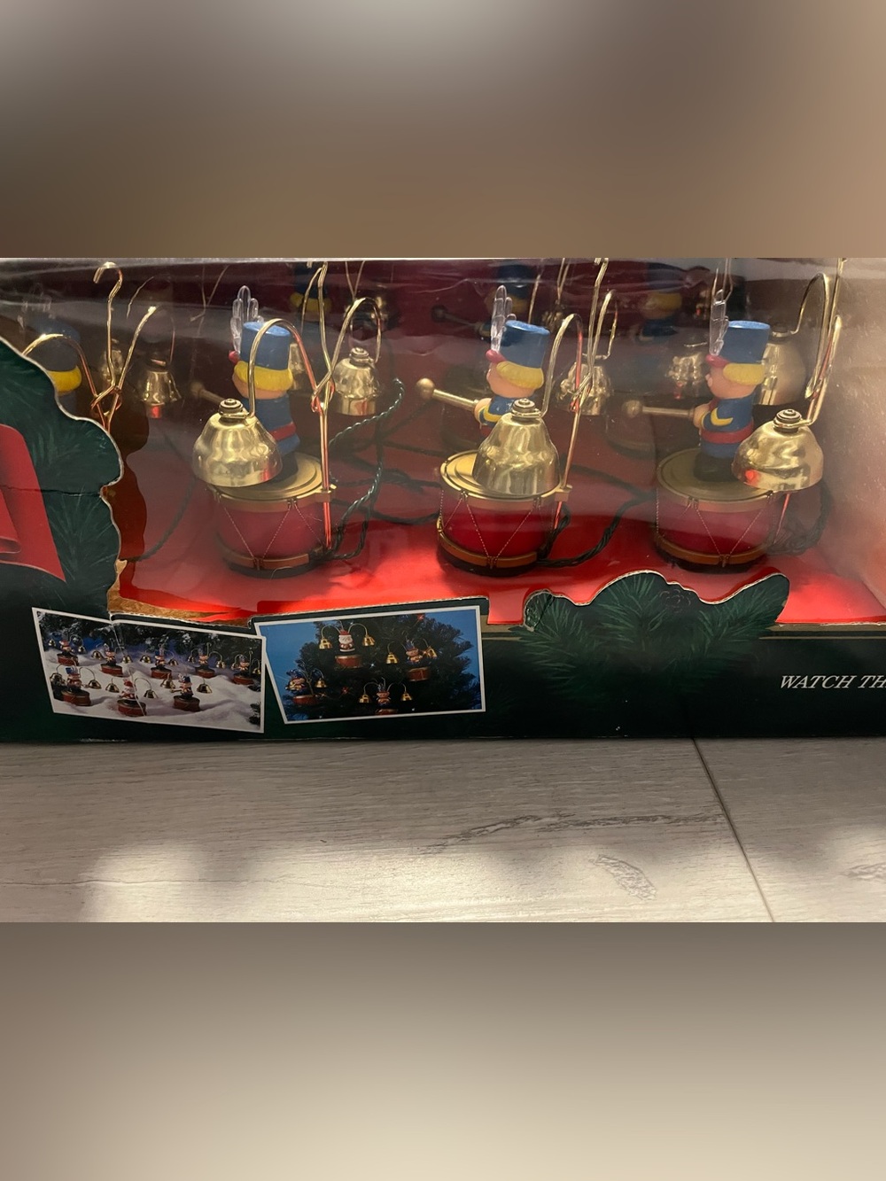 Mr. Christmas Nutcracker Drum String Lights - Red and Gold